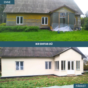 Fassaaditööd enne-pärast