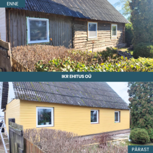 Voodrilaua paigaldus enne-pärast