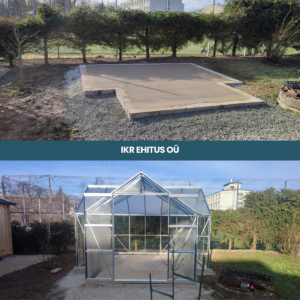 Kasvuhoone paigaldus